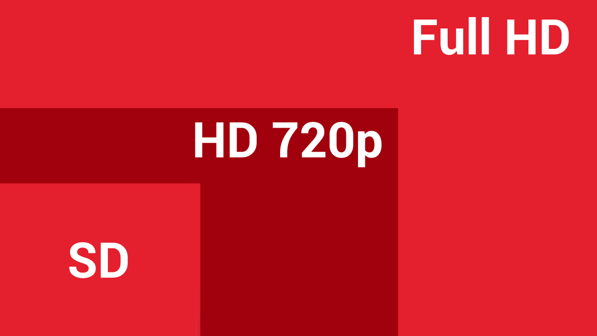 comprartif SD HD 720p FHD
