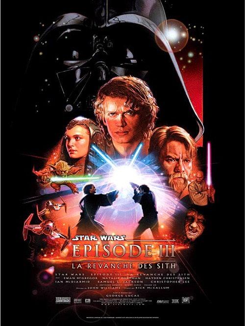 Affiche Star Wars – Episode III : La Revanche des Sith